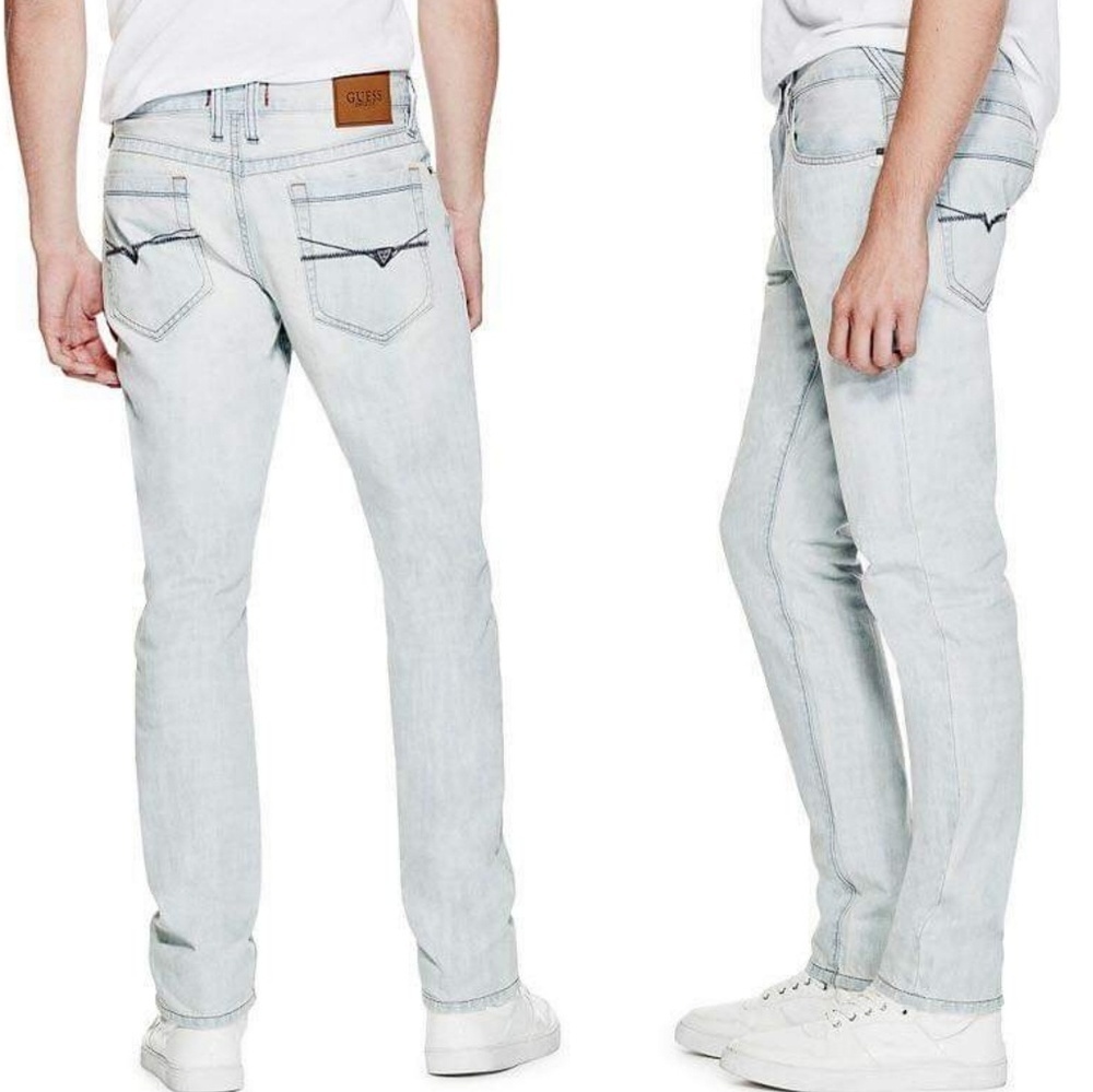 NEW GUESS Men's Halsted Slim Tapered Jeans SZ 30